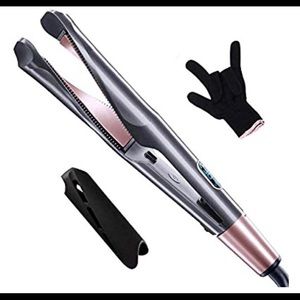 Hair Straightener Curling Iron 2 in 1
